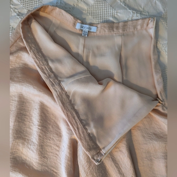 Pale Pink Silky Pants - Picture 2 of 5